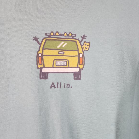Life is Good "All In" Long Sleeve Top Size XL - Picture 2 of 11